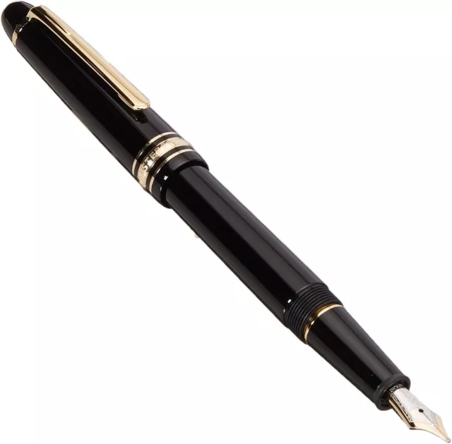 NEW MONTBLANC MEISTERSTUCK 145 FOUNTAIN PEN IN GOLD  one Day Special Prices