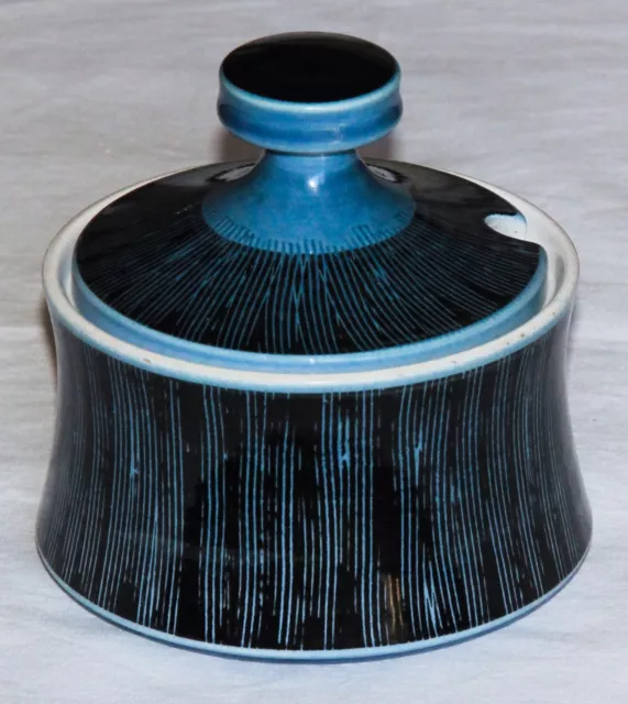 Poole Pottery Bokhara Preserve Jar, Rare Jefferson 1960s Item, Very Good Cond.
