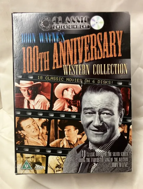John Wayne's 100th Anniversary Western Collection DVD Box Set, Sealed Discs