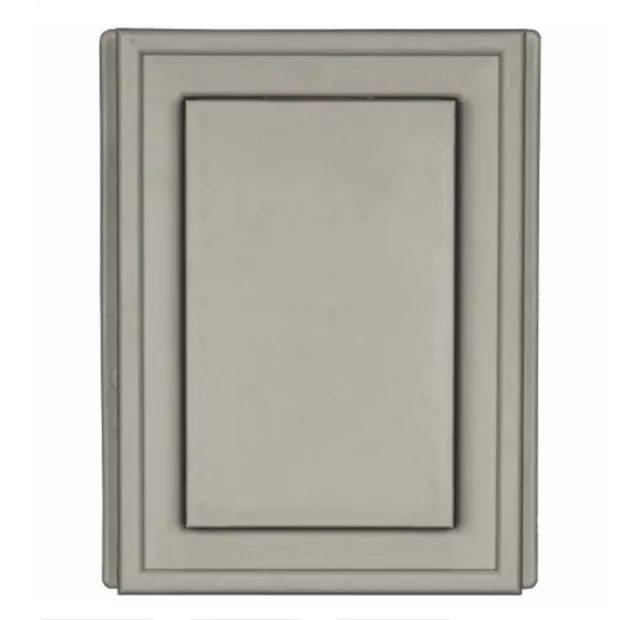 Timbre mini montaje cara sólida bloque J 112 gris cactus 6"" revestimiento de vinilo centroamericano