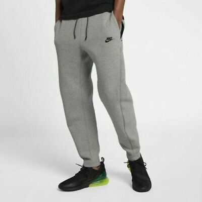 Da Uomo Nike Tech Pile Pantaloni Taglia XL/XXL (928507 063) Grigio/Nero