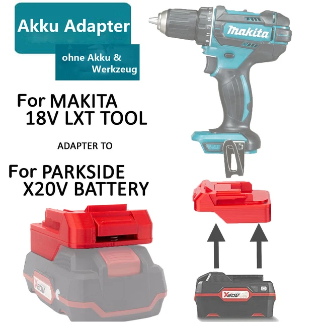 Adapter Makita Auf Einhell - 18V Akku Adapter Für Elektrowerkzeuge