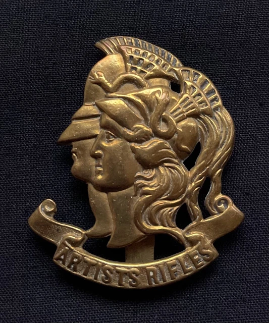 ARTISTS RIFLES 28TH Battalion London Regiment Original Cap Badge £25.00 ...