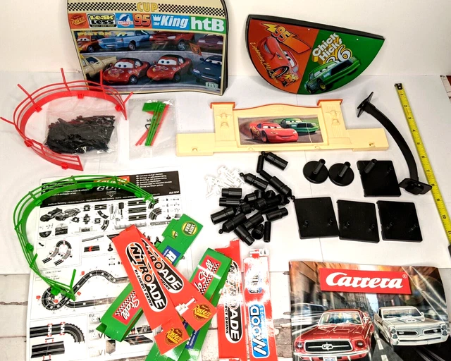 CARRERA GO CARS Slot Car Track 1/43 Replacement Parts Lot 62122 + 15.