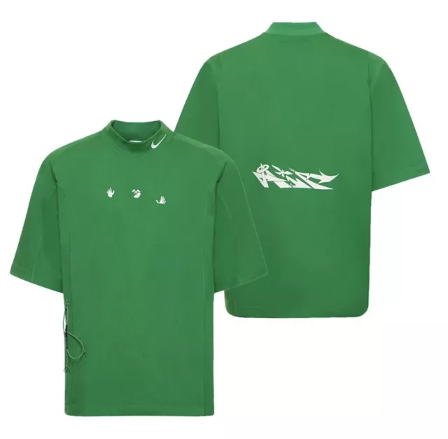 Nike x Off-White MC Short-Sleeve Top T-Shirt DV4401-389 - Size L IN HAND VIRGIL