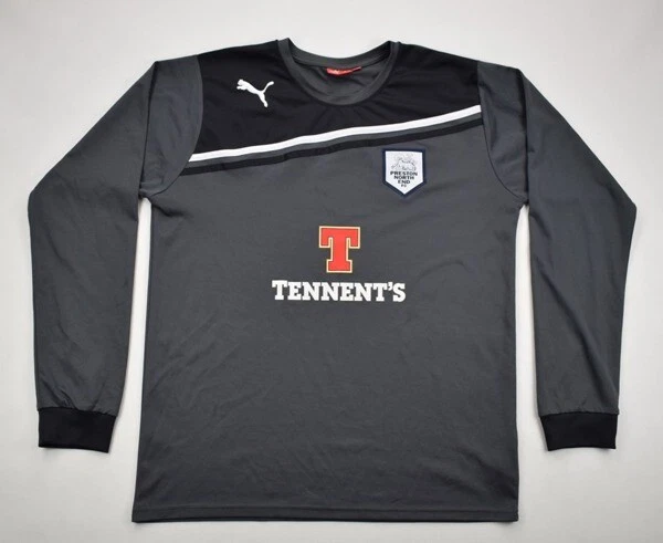 Puma PRESTON NORTH END FC LONGSLEEVE SHIRT TRIKOT XL