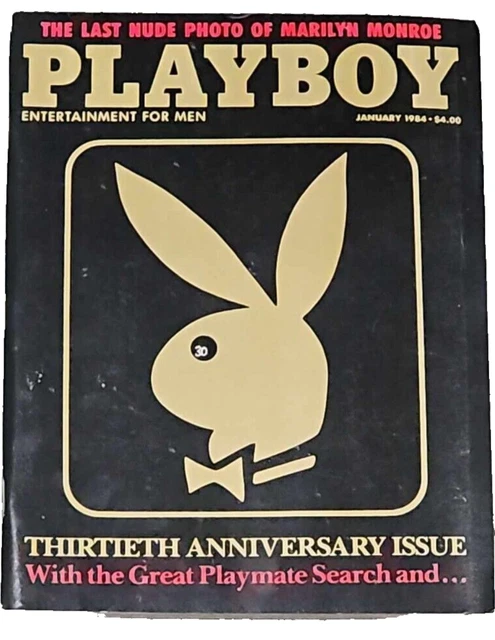 PLAYBOY MAGAZINE JANUARY 1984 30th Anniversary Issue Playmate: Penny