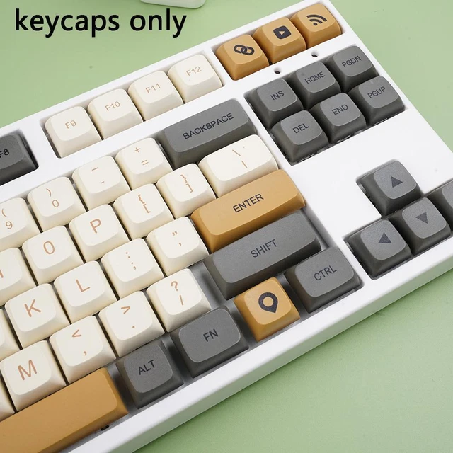 Shimmer Theme XDA Height Keycap PBT 125 Keycaps Dye-sub For MX V9C4 K7L3