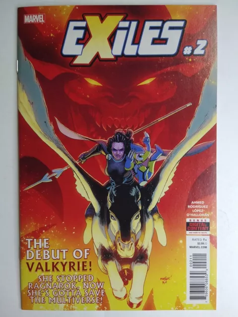 Marvel Comics Exiles #2 1st Appearance Valkyrie with Tessa Thompson Likeness NM