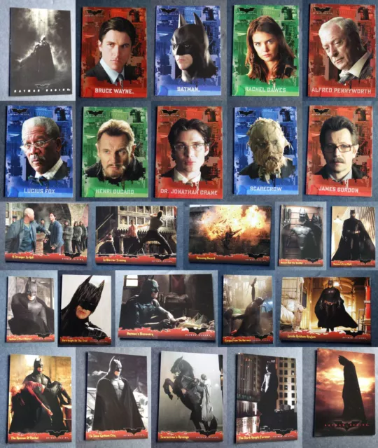 2005 Topps Batman Begins Movie Trading Card Complete Your Set You U Pick 1-90