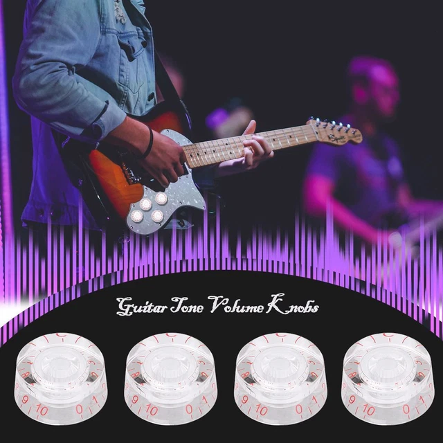Interrupteur de réglage de basse Bouton en forme de seau For Les Paul LP