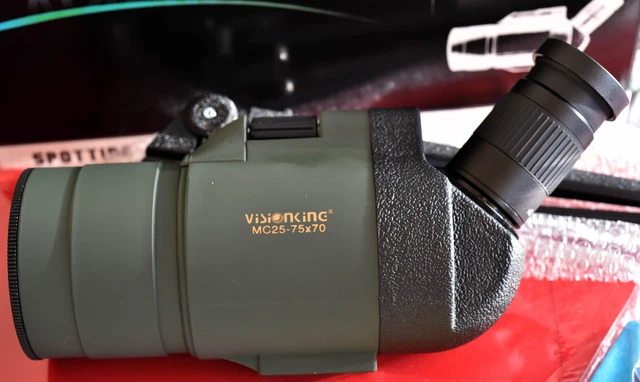 Longue-Vue Visionking 25-75x70 Maksutov - Étanche, Prismes BAK4 | Observation Nature Et Astronomie