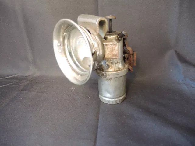 Ancienne lampe de vélo CICCA à carbure,  Carbide lantern for bicycle lamp