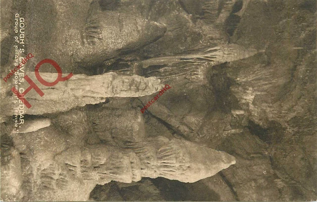 Picture Postcard>>Cheddar, Gough's Caves, Pillars of Solomon's Temple