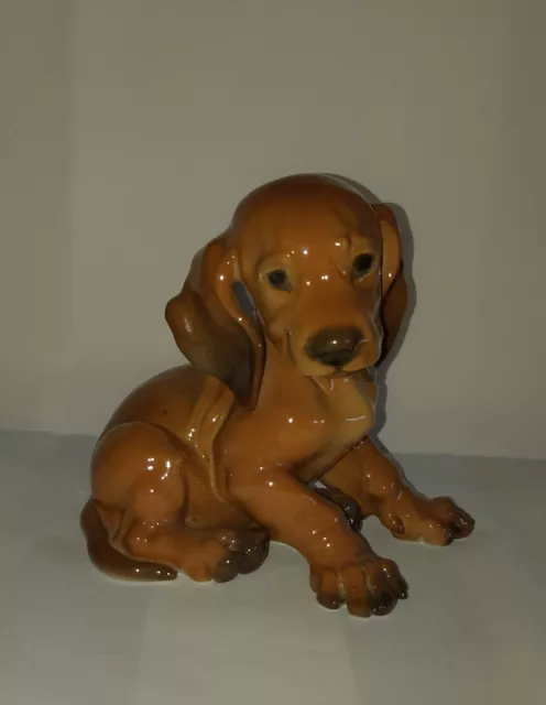 Rosenthal Porzellan Figur Hund Jagdhund Dackel  I