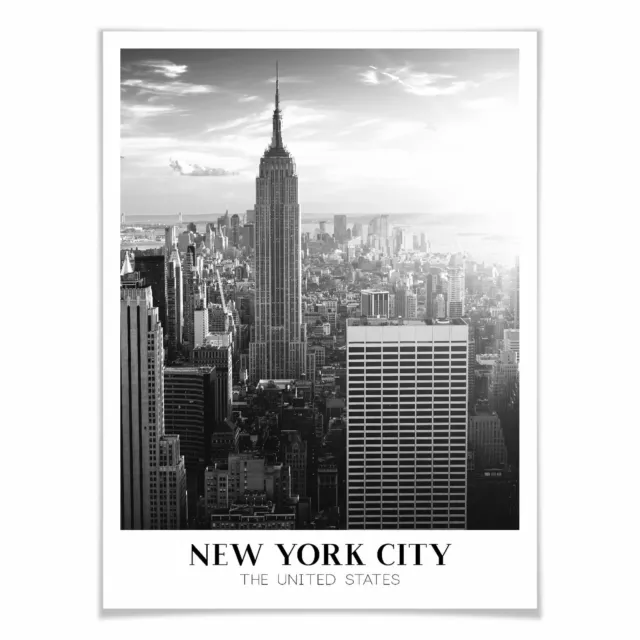 Poster New York City - The United States WANDBILD DRUCK Spezialpapier DEKO BILD 2