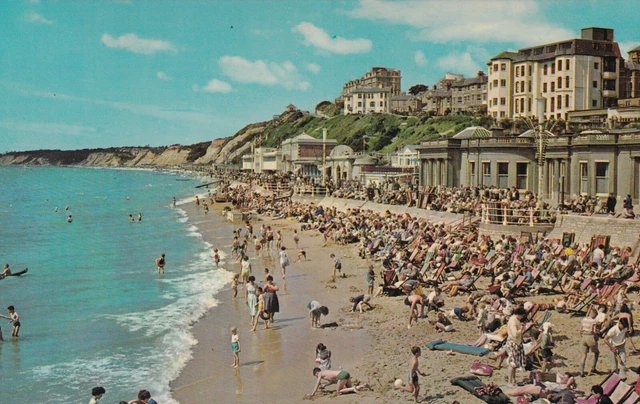 🍦 BOURNEMOUTH. West Cliff Beach. v.g.c.. (#bour 149)