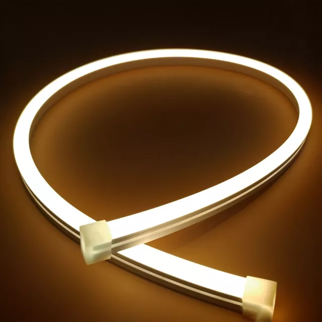 1m-5m RGB LED Neon Rope Tube for WS2812B WS2811 Flexible Strip Light Silica Gel