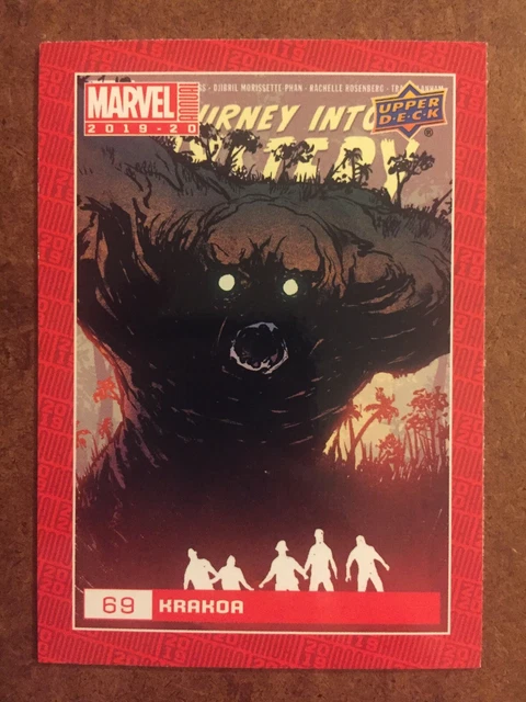 Krakoa 69 Marvel Annual 2019-20 Upper Deck Trading Card