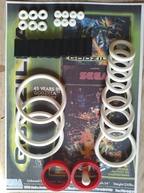 Kit D'élastiques En Caoutchouc Pour Flipper Stern Cheetah - Rubber Kit Pinball - Jeu De Rechange Neuf - Pièces Génériques