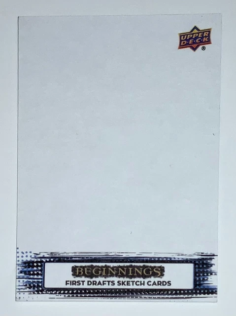 2023 Upper Deck UD Marvel Beginnings Volume 2 Blank Sketch Card 1/1