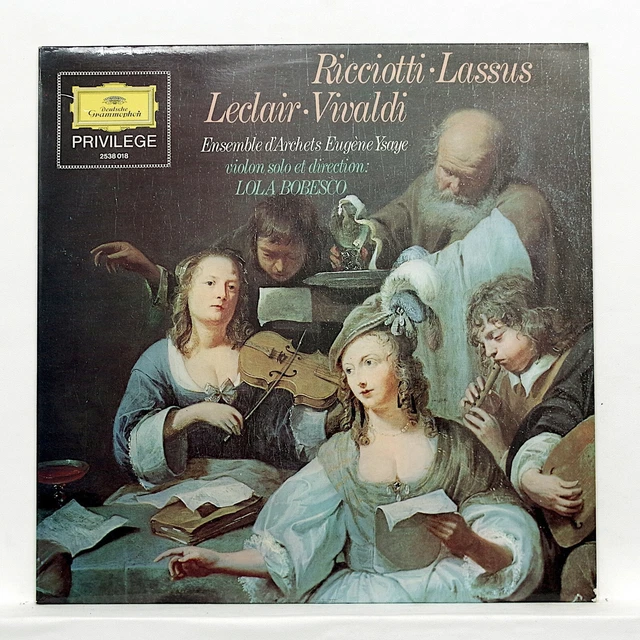 ベルギーLP Lola Bobesco, Jacques Genty Faure: Sonate No1 Pour Violon Et Piano AD7108 ARLEQUIN /00260 ベルギーLP Lola Bobesco, Jacques Genty Faure: Sonate No1