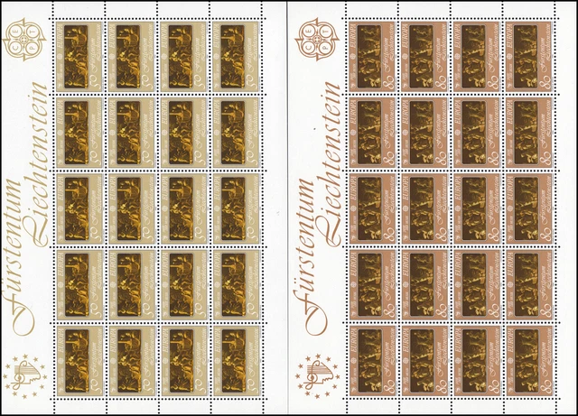 866-867 Europa. Europäisches Jahr der Musik 1985, Kleinbogen-Satz **