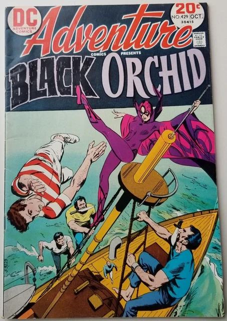 Adventure Comics Presents Black Orchid #429 Very FINE 1973 DC Great  VF copy