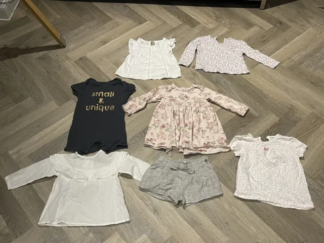 girls 9-12 months clothes bundle. next. zara. etc