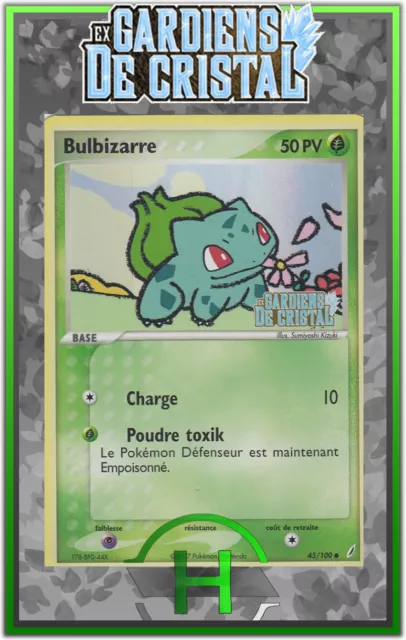 Bulbizarre Holo - EX:Guardians of Crystal - 45/100 - French Pokemon Card