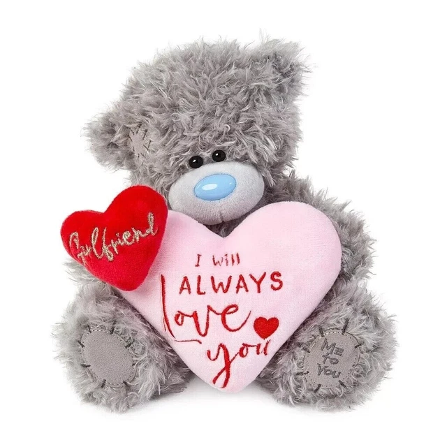 ME TO YOU Tatty Teddy Bear 9" Girlfriend I Will Always Love You Hearts ...