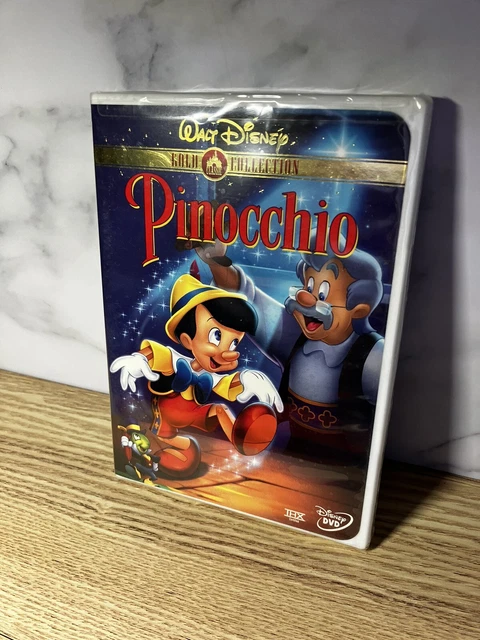 Pinocchio (DVD, 1999) Walt Disney's Limited Issue Gold Collection NEW SEALED
