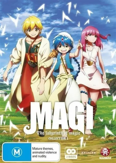 Magi: The Kingdom of Magic Season 2 Collection 2 DVD, Madman