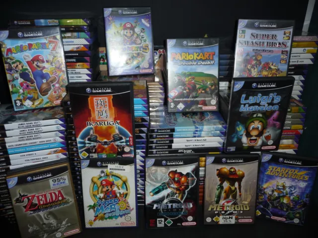 Nintendo Gamecube || 150 Verschiedene Spiele In Ovp || Garantie Vom Händler ||