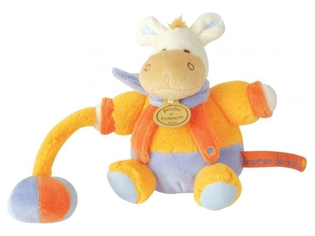 doudou Doudou et compagnie Ane Jaune DC2276 Graine de doudou Musical
