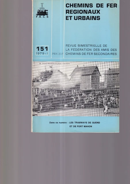 Document Ancien "Chemins De Fer Régionaux N°185" - Tramways De Paris, Houillères De Douai, Occasion