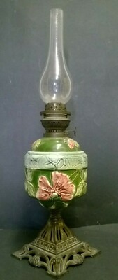 NKlaus Lampada a Olio in Ottone Antico Fatto a Mano 2953 
