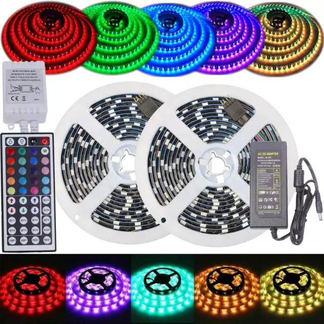 1m-30m 5050 SMD LED Stripe RGB Leiste Streifen Band Licht Leuchte Lichterkette