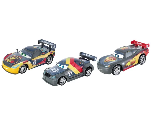 MATTEL DISNEY CARS Toy Cars Carbon Racers Motif Selection Boys Toy £37.