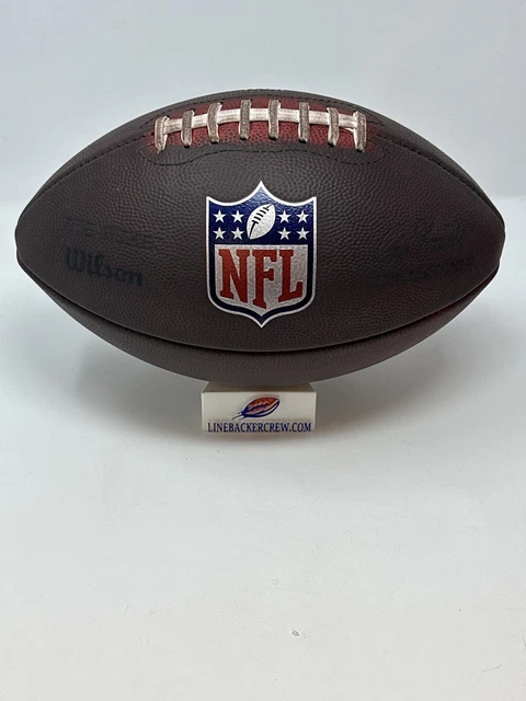 Game Prepped Wilson The Duke Official Leather NFL Game Football