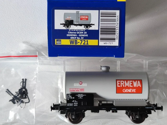 Coffret REE Modèles 2 Wagons Citerne OCEM 29 SIMOTRA WB-043 - Neuf