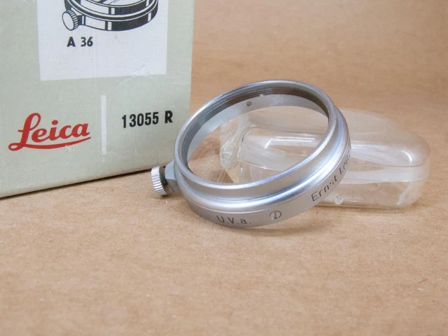 Filtro UVa Leitz Leica Cromo PIOLA / 13055 A36