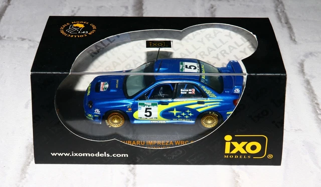 SUBARU IMPREZA WRC Rally New Zealand Burns Reid 1/43 Ixo Rallye EUR 6