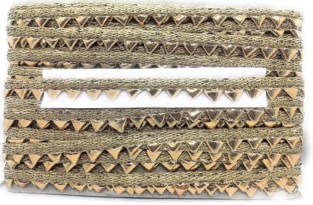 Gota Border Lace for Dresses Sarees Lehenga Suits Blouses Dupatta 9 Meters