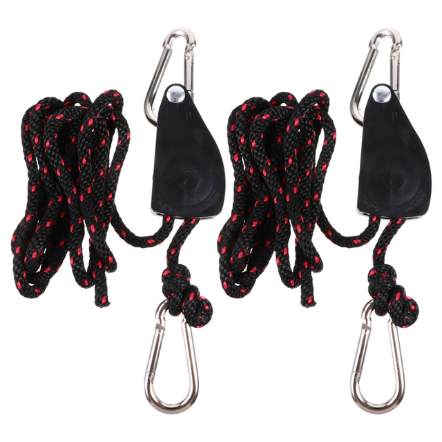 2Pcs Wachsen Licht Ratsche Seil Aufhänger Seil Kleiderbügel für Wachsen Lichter