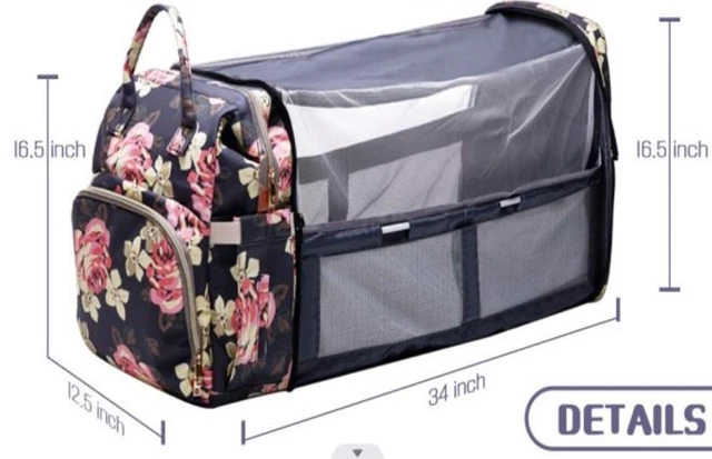 Fandiar Baby Diaper Bag Backpack with Changing Station for Boy Girl, Multi-Funct 2