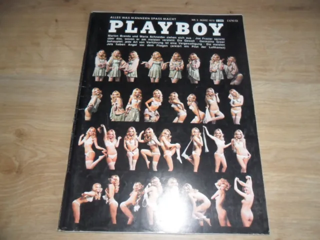 Playboy 3 März 1973 MARIA SCHNEIDER Mercy Rooney Sammlung Kult