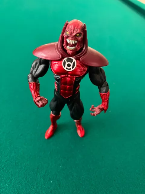 DC DIRECT BLACKEST NIGHT SERIES 1 - RED LANTERN ATROCITUS 7" Pre-owned