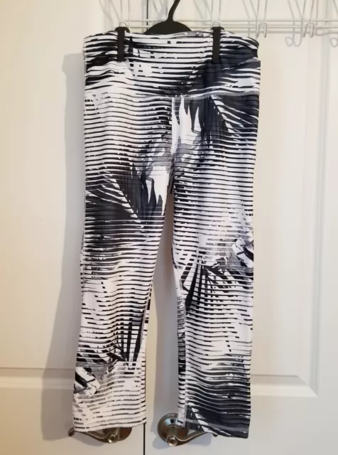 Gap GFast High Rise Capris Black & White Women's Medium