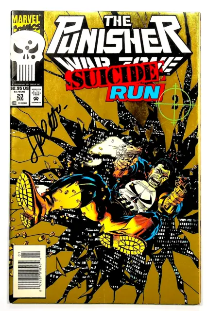 Punisher War Zone #23 Signed by Jimmy Palmiotti Marvel Comics